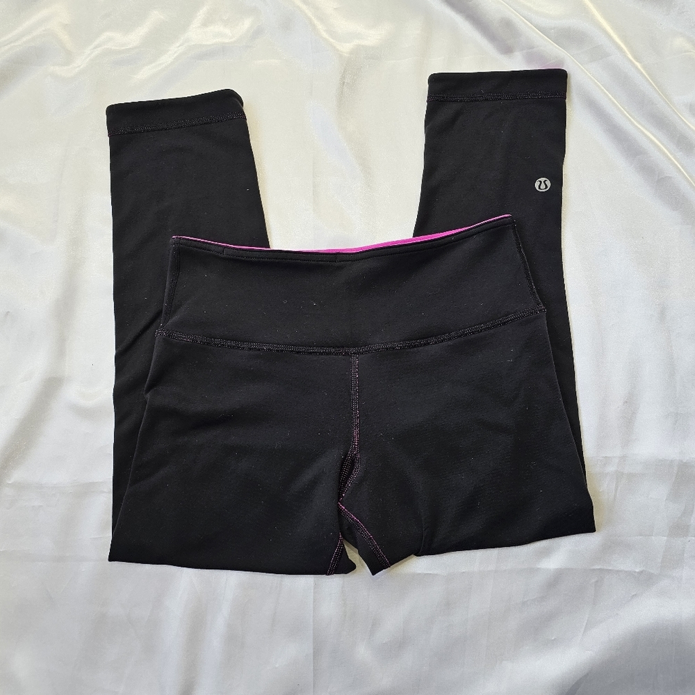 Lululemon Wunder Under Crop Leggings